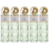 pack de 5 eau de parfum mujer saphir sph green 200ml