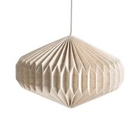 lampara colgante de diseno moderno iluminacion con pantalla de tela beige visman