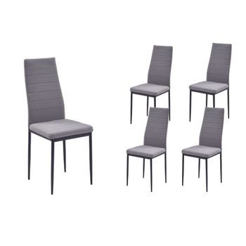 Pack 4 Sillas Salón Yuri Gris