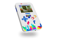 consola retro portatil - my arcade go gamer tetris  travel case multicolor