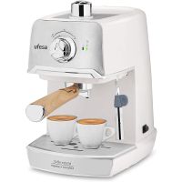 ufesa ce7238 cream cafetera espresso 20 bares 850w
