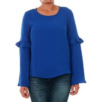 only blusa 15144539 onljuna frill ls top wvn surf the web para mujer