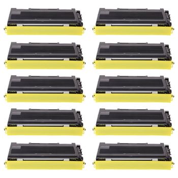 Pccom Essential Brother Tn2000/tn2005/tn350 Tóner Compatible Negro Pack 10