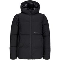 jack  jones parka 12260476 jorvesterbro puffer jacket aw24 sn jnr black para nino