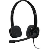 logitech h151 binaural diadema negro auricular con