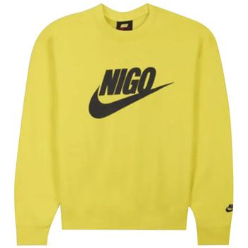Nike Deportivas Moda x Nigo Fleece Crew Sweatshirt Yellow para hombre