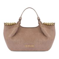 love moschino bolsos mujer - gris talla os