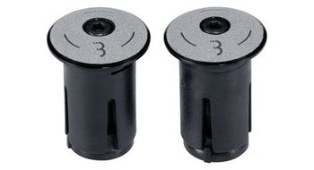 Tapon de manillar de aluminio bbb screwon reflectante