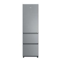 frigorifico combi haier htr3518enmx nofrost e alto 185 cm ancho 55 cm inox