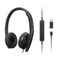 lenovo 4xd1m45627 auricular y casco auriculares alambrico diadema usb tipo c negro