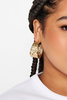 Pendientes Aros Dorados Anchos