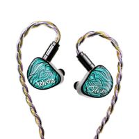 celest yaksha 2 dd  1 ba  1 mpd monitores intrauditivos hibridos auriculares con red cruzada de cuatro vias de precision