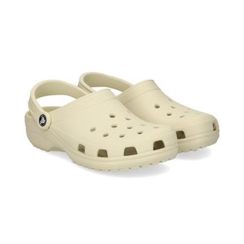 Crocs Zuecos Mujer - Beige Talla 7