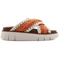 mou sandalias bounce sandal raffia para mujer