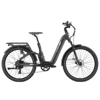 Bicicleta Eléctrica Ttgo E-suvo, 48v 15ah, Sensor De Par, 27,5”, Urbana Y De Montaña, Negra