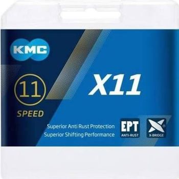 Cadena KMC X11V 112 eslabones