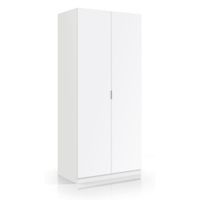 armario aglomerado blanco 180x815x52cm