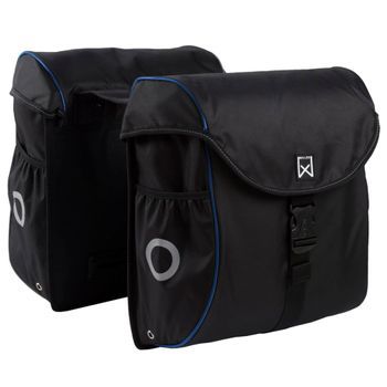 Alforjas Para Bicicleta 38 L Negro Y Azul 16102 Willex