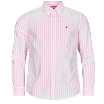 Tommy Hilfiger Camisa manga larga FLEX POPLIN CLASSIC STP RF SHIRT para hombre