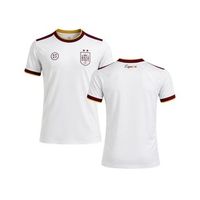 camiseta blanca 2 estrellas sin dorsal espana mundial 2026 replica oficial - adulto