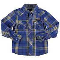 srk camisa manga corta chemise garcon ecefir para nino