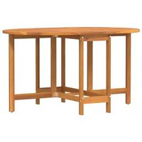 vidaxl mesa de jardin marron 110 x 60 x 72 cm madera de acacia solida
