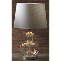 lampara sobremesa haimi cristalplata 47 cms 28dx47 cms