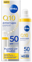 nivea q10 antiarrugas expert fluido uv diario spf50 40 ml
