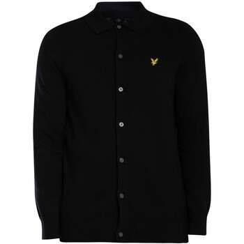 Lyle & Scott Camisa manga larga Camisa de punto de algodón para hombre