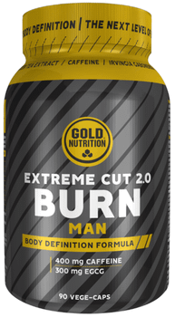 GoldNutrition Extreme Cut 2.0 Burn Man 90 Vegecaps