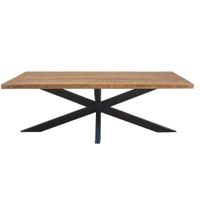mesa de comedor 810 personas 220 cm en madera maciza