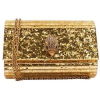 kurt geiger london bolso partu eagle cluth para mujer