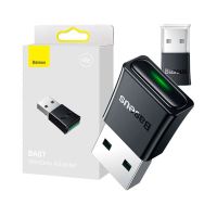 adaptador bluetooth baseus ba07 usb-a 53 conexion hasta 20m hi-fi plug and play negro
