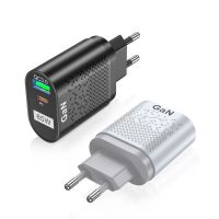 cargador de pared uslion 65w gan 33w usb-c pd pps  33w usb-a qc30 de carga rapida para iphone 13 13 mini para ipad pro