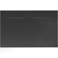 plato de ducha rea bazalt long black 90x120