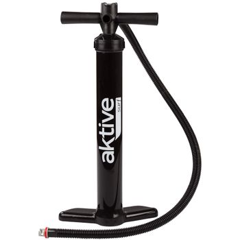Hinchador Tabla Paddle Surf Alta Presión 30 PSI Doble Acción, 30x7x64 Cm, Negro