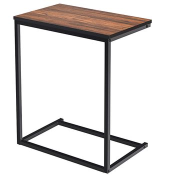 Costway Mesa Auxiliar Escritorio de Computadora Mesa de Ordenador PC Multifuncional Madera 55 x 35 x 65 cm