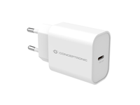 cargador de pared quick charge pd 1puerto usb-c conceptronic althea 25w