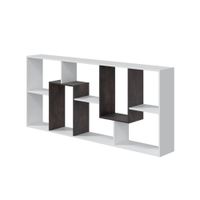 habitdesign kawa estanteria blanco artikoxido - 180 x 080 x 025 ms