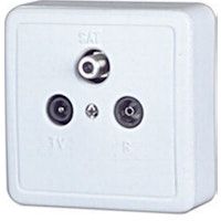 base antena superficie tv-fm-sat blindada con paso dc 10517sup 8430552071845