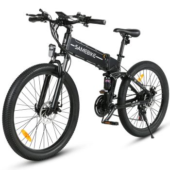 Bicicleta eléctrica SAMEBIKE LO26-II-FT-YD con freno de disco de aceite 48V 14AH motor de 900W Velocidad máxima recomend