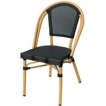 Silla Nantes Negra Eme Mobiliario