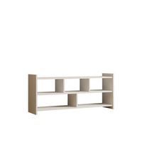 mueble tv pera blanco