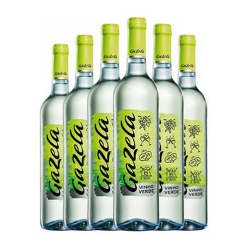 Sogrape Vino Blanco Gazela Vinho Joven 75 Cl 9% Vol. (pack De 6 Unidades)