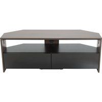 avf fs1200sauw 1200 mm tv stand - walnut