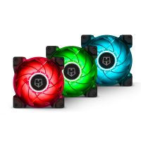 nox hummer h-sync pack 3 ventiladores rgb 120mm