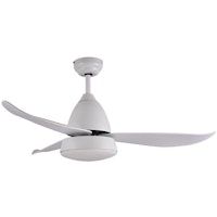 MARINO ventilador de techo blanco, 3 aspas, 16W LED 4000K, Al 45xP122cm