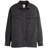 levis camisa manga larga 19573 0216 - jackson worker overshirt-cosmo washed black para hombre