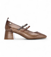 xti para mujer 14425501-beige zapatos 144255 marron 39 3 a 5cm hebilla casual fiesta clasico charol