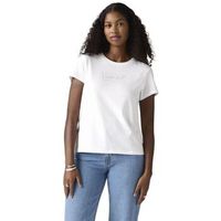 levis tops y camisetas 17369 3271 - the perfect tee-iridescent white para mujer